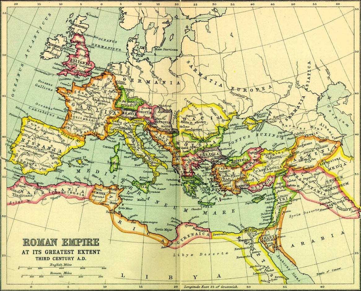 Interactive Map Quiz Roman Empire