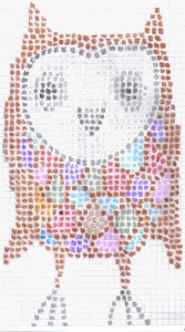 mosaic owl