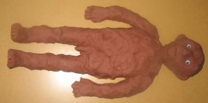 playdough mummy