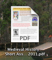 Short Medieval Assignment - click on icon to download