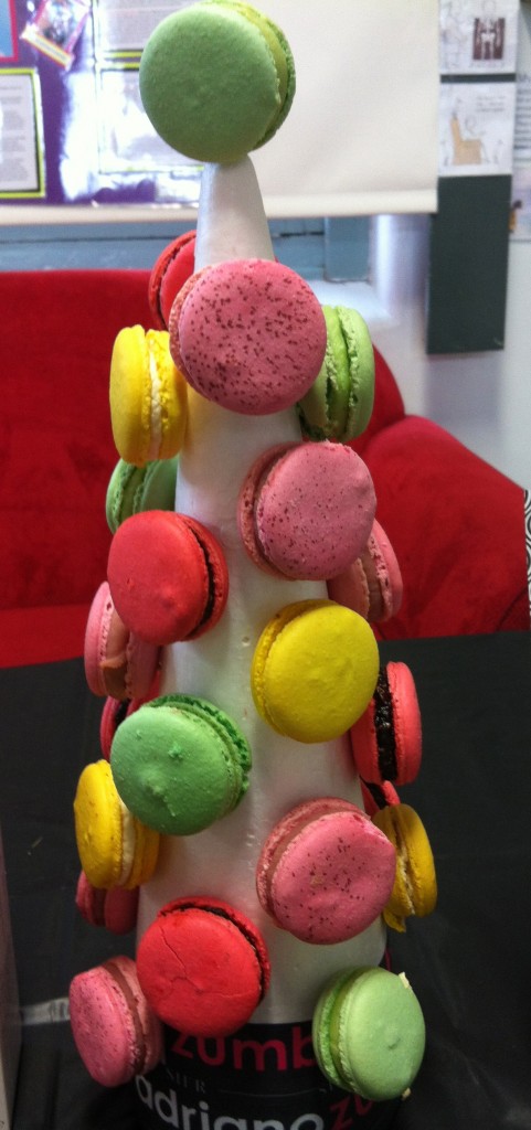 People keep saying to me, "Did you taste that girl's macaroons?" I reply, "You mean Brooke. She's one of MY students." They repeat the question: "But did you taste them?" No, but just looking at them made me happy.